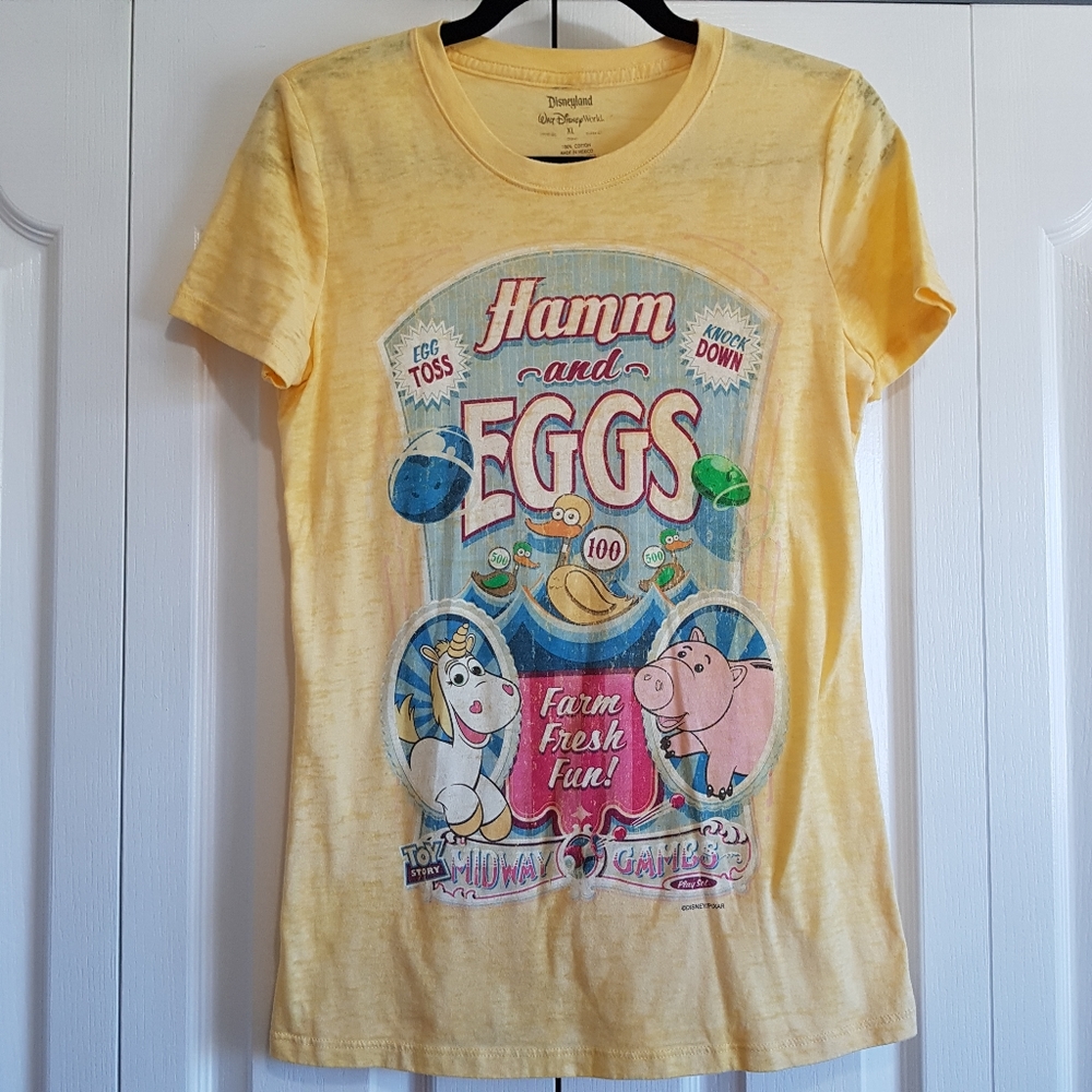 Toy Story Hamm and Eggs tee, Pixar Disneyland